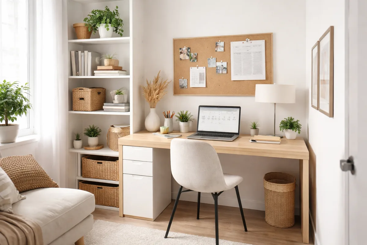 Comment aménager un bureau à domicile de moins de 10 m²