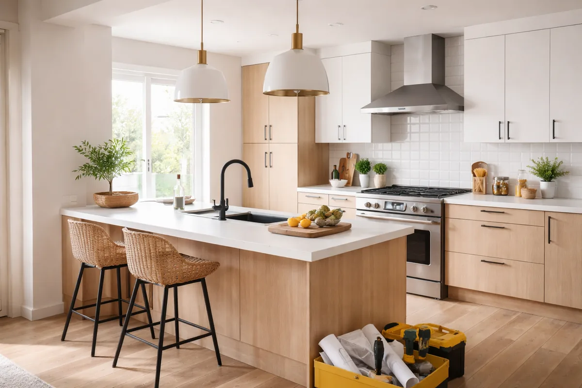 Quel budget prévoir pour rénover une cuisine de 15 m²